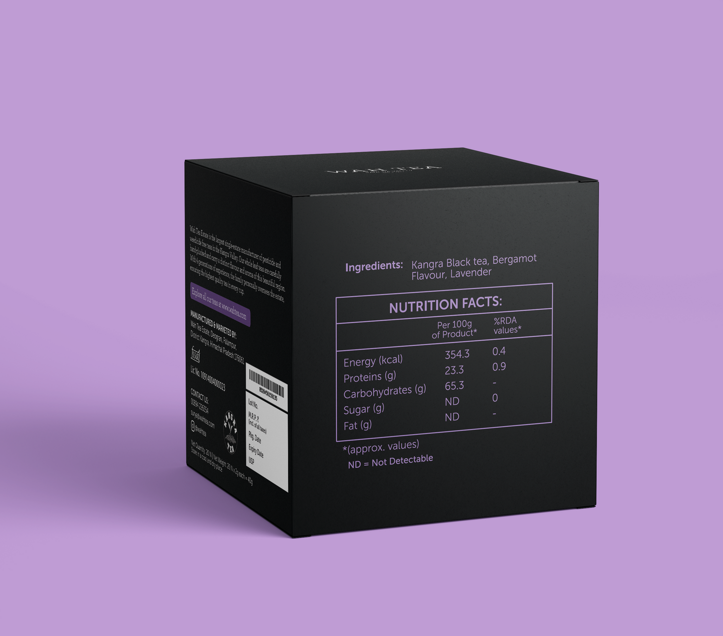 Earl Grey Tea · 20pcs · Tea Bags
