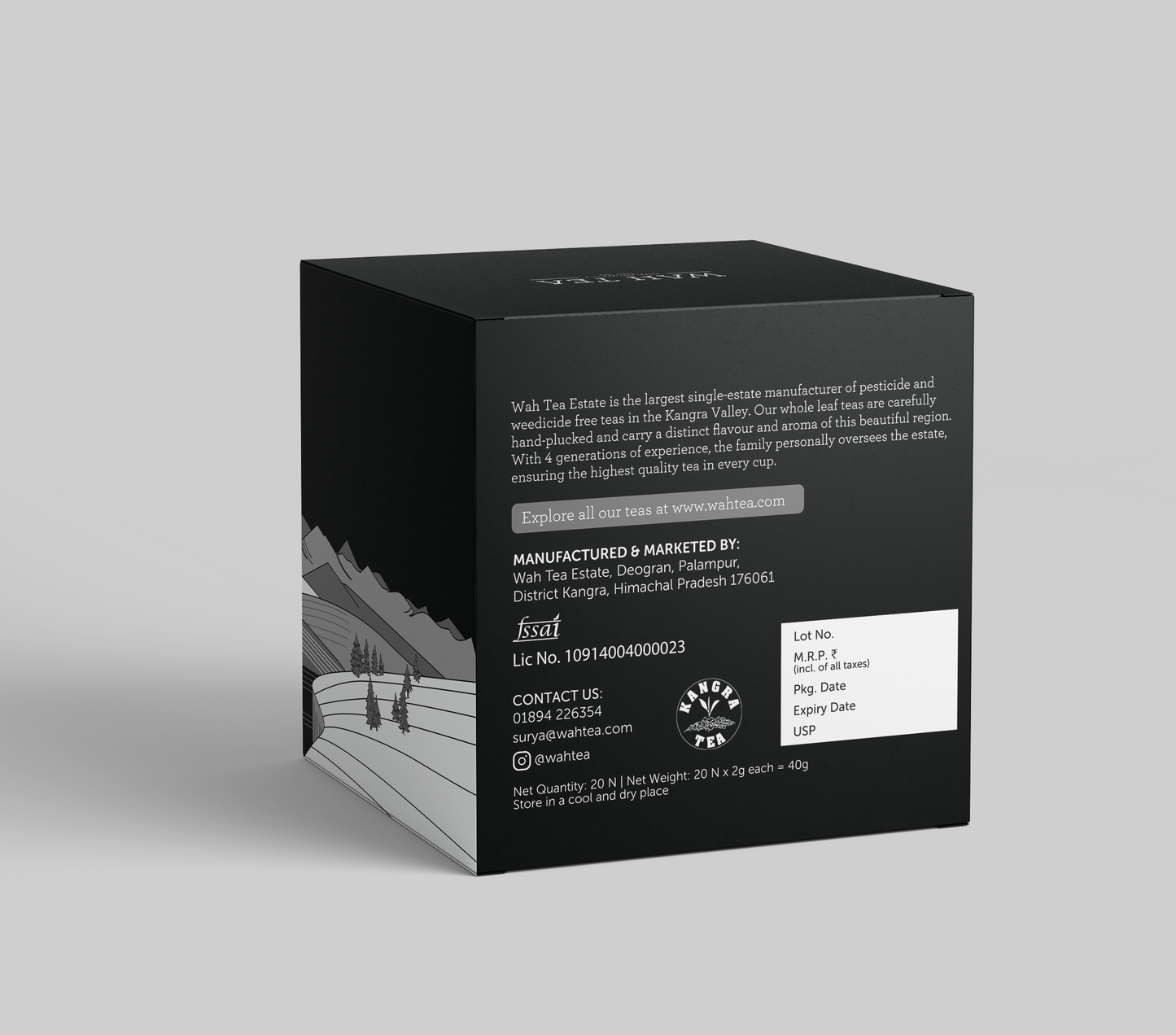 Assam CTC Tea · 20 pcs ·Tea Bags - Shop Wah Tea
