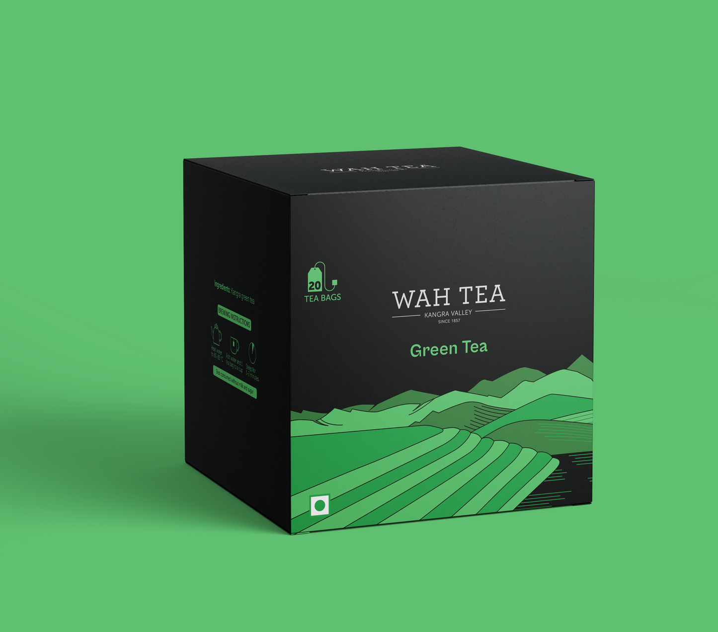 Green Tea · 20 pcs · Tea Bags - Shop Wah Tea