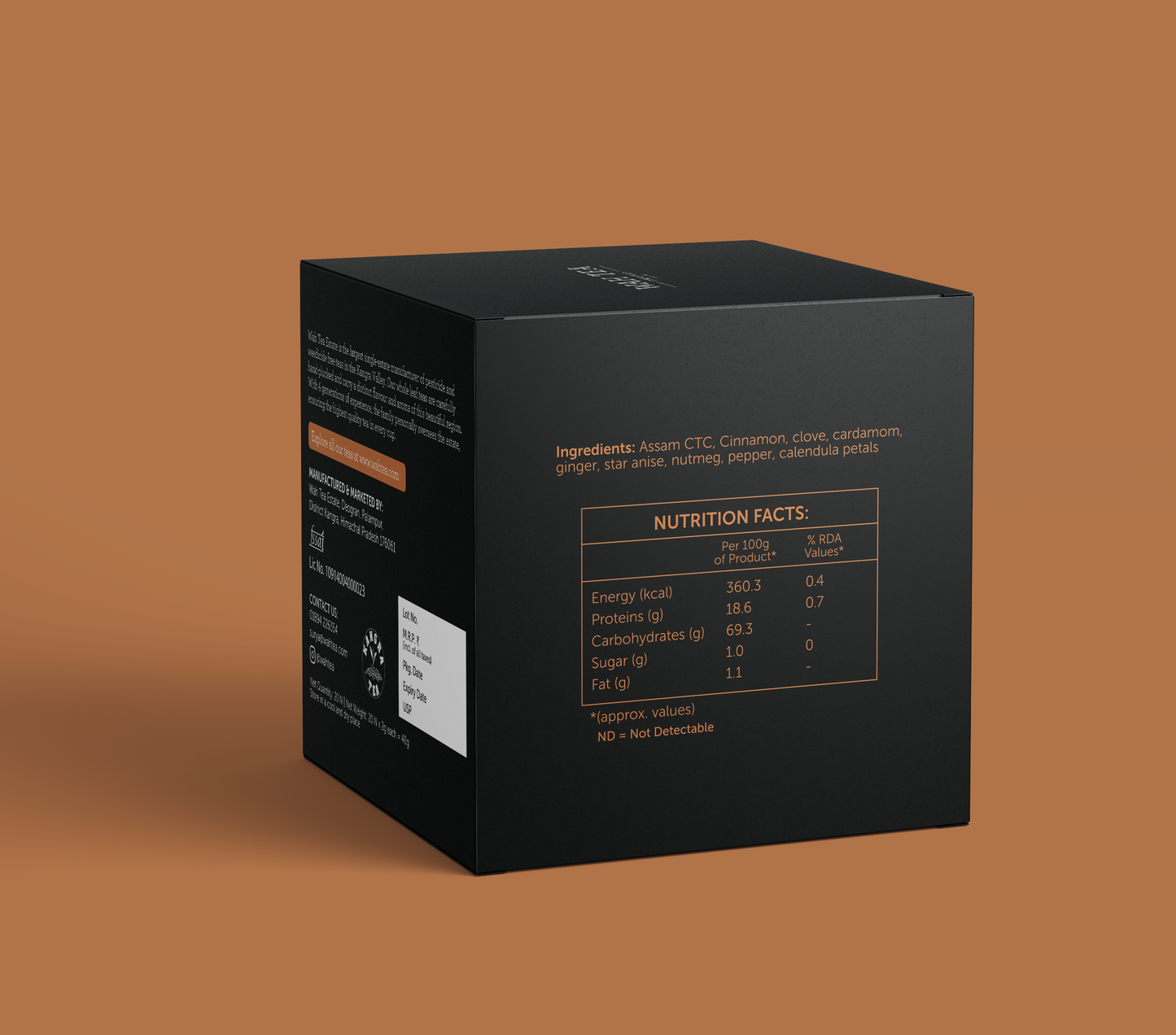 Masala Tea · 20 pcs · Tea Bags - Shop Wah Tea