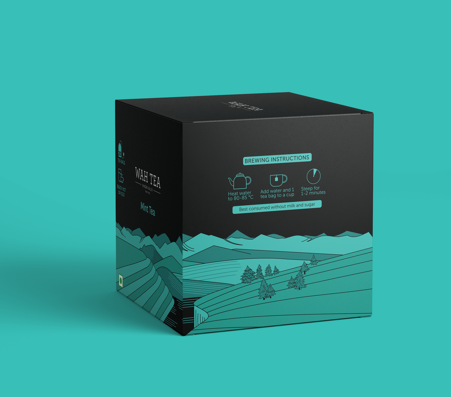 Mint Tea · 20pcs · Tea Bags - Shop Wah Tea
