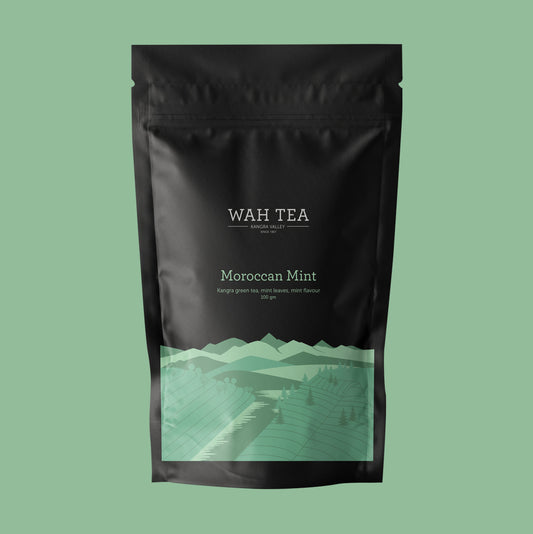 Moroccan Mint Tea · Loose Leaf · 100g · Green Tea - Shop Wah Tea