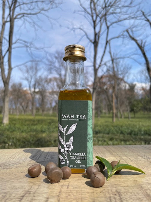 Camellia Tea Seed Oil · 100ml · Glass Bottle - Shop Wah Tea