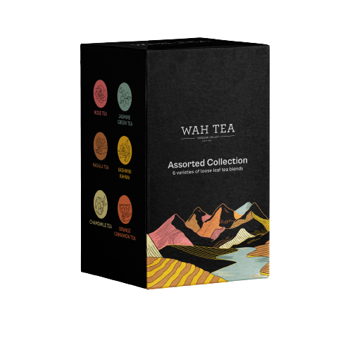 Taster Box · 6 Loose Leaf Teas · 10g Each - Shop Wah Tea