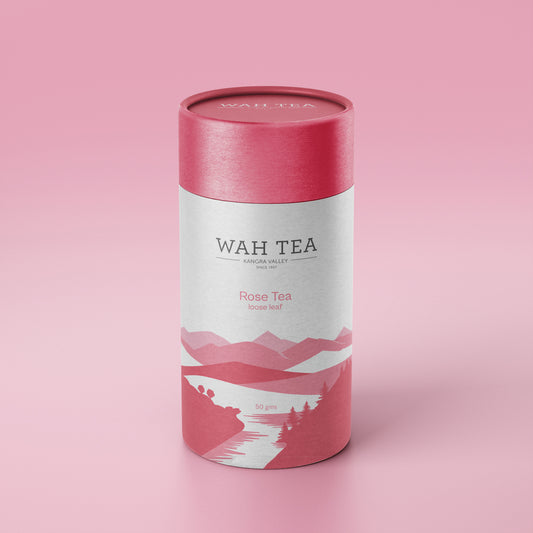 Rose Tea · Loose Leaf · 50 gms · Black Tea - Shop Wah Tea