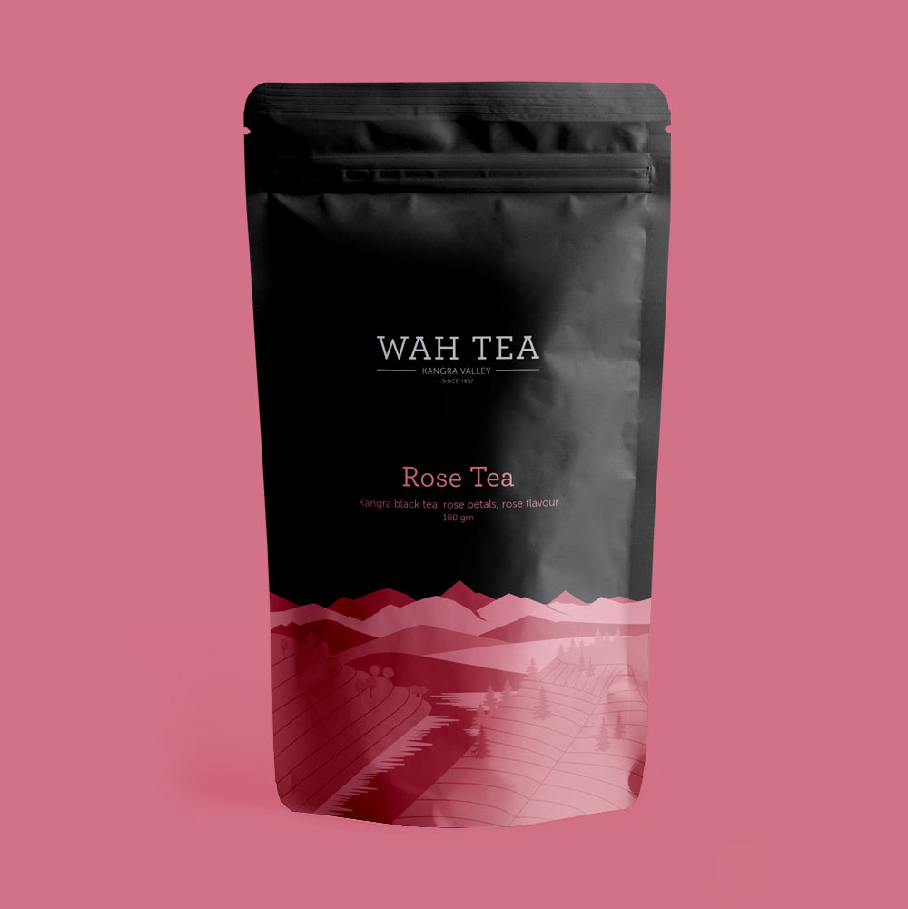 Rose Tea · Loose Leaf · 100g · Black Tea - Shop Wah Tea