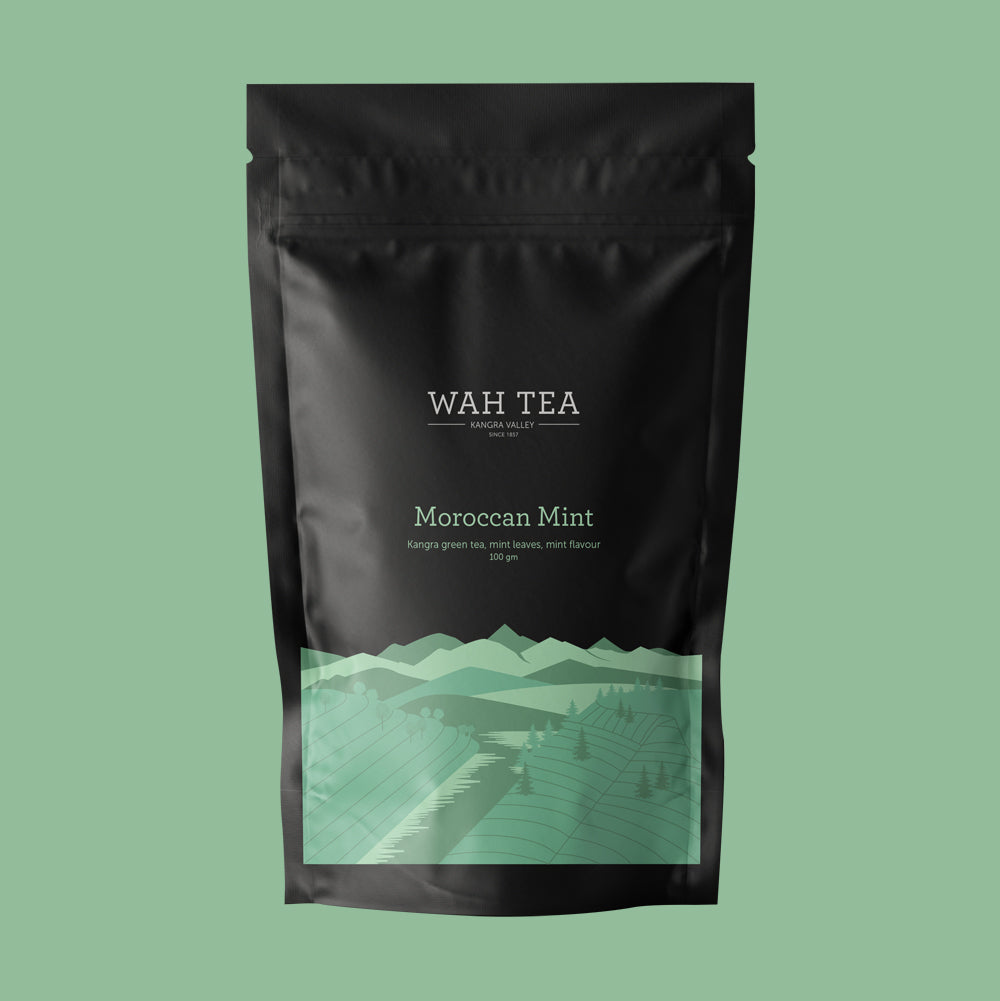 Moroccan Mint Tea · Loose Leaf · 100g · Green Tea - Shop Wah Tea