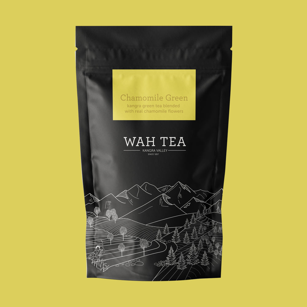 Chamomile Green Tea · Loose Leaf · 200g · Green Tea - Shop Wah Tea