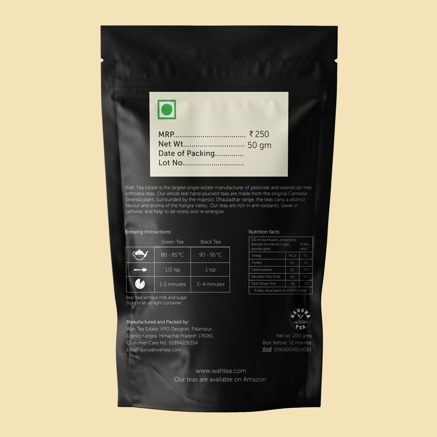 White Peony Tea · Loose Leaf · 50g · White Tea